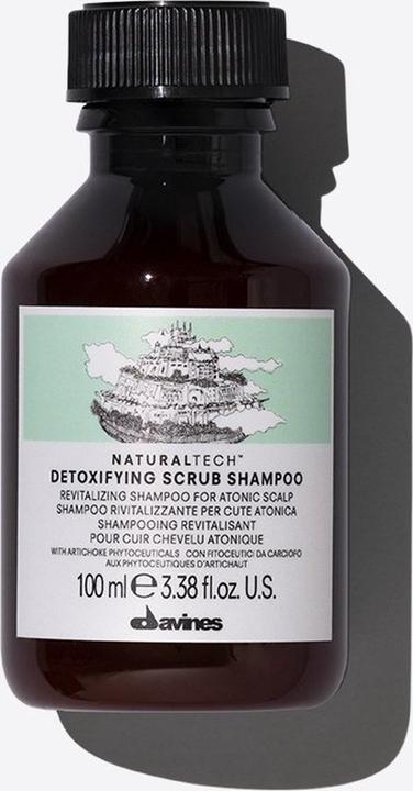 Image du produit Davines Naturaltech - Shampooing exfoliant détoxifiant (100 ml, Shampoing liquide)