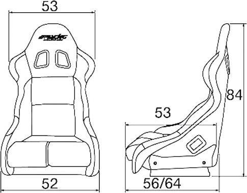 Produktbild Simoni Racing Tuning Sitz Damon
