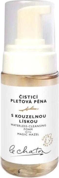 Immagine prodotto Le Chaton Schiuma detergente senz'acqua - Schiuma detergente per il viso con nocciola magica - 100ml (Schiuma detergente, 100 ml)
