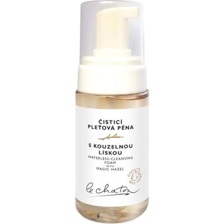 Le Chaton, Pulizia viso, Schiuma detergente senz'acqua - Schiuma detergente per il viso con nocciola magica - 100ml (Schiuma detergente, 100 ml)