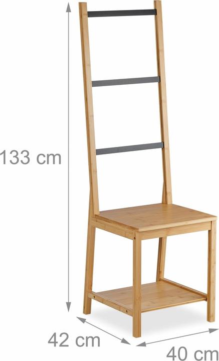 Immagine prodotto Relaxdays Scaffale portalegna (123 x 19,5 x 91 cm)