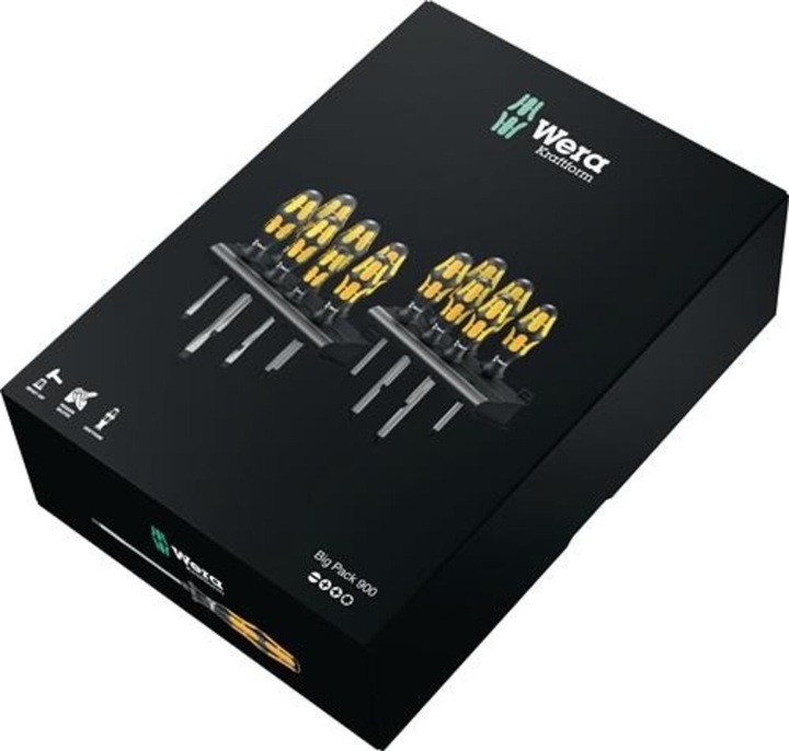 Actual product image Wera Kraftform Big Pack 900 (Torx (TX))