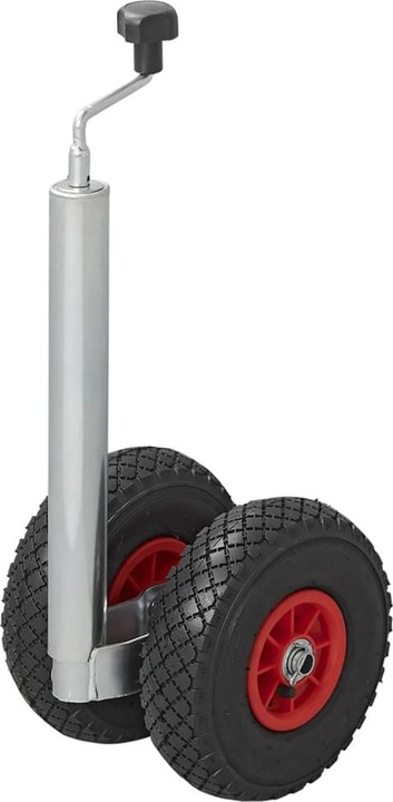 Image du produit ProPlus Roue de support double 2x jante en plastique avec bandage pneumatique