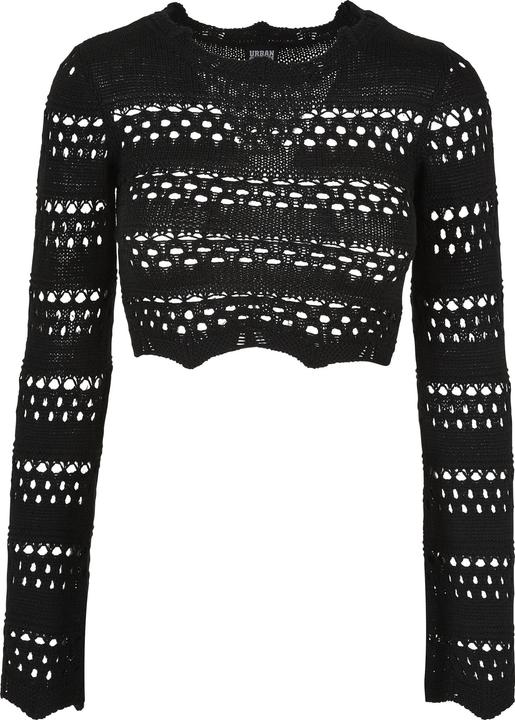 Produktbild Urban Classics Häkel-Crop-Strickpullover Frau (4XL, S)