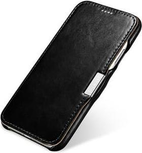 Actual product image iCarer iPhone Xs max - Luxury Series Flip Case black RIXS04 (Apple iPhone XS Max)