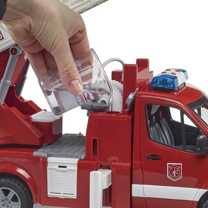 Actual product image Bruder MB Sprinter fire engine, pump, L+S