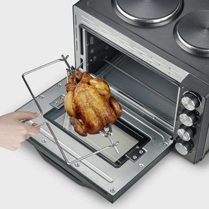 Produktbild Severin TO2074 Back- und Toastofen schwarz / edelstahl-gebürstet