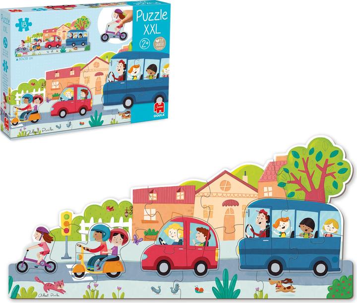 Image du produit Jumbo 453428 GOULA - Puzzle XXL Jigsaw, Multi (18 pièces)