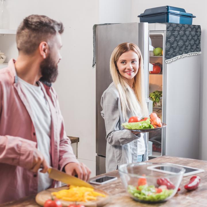 Actual product image Relaxdays Washing machine support