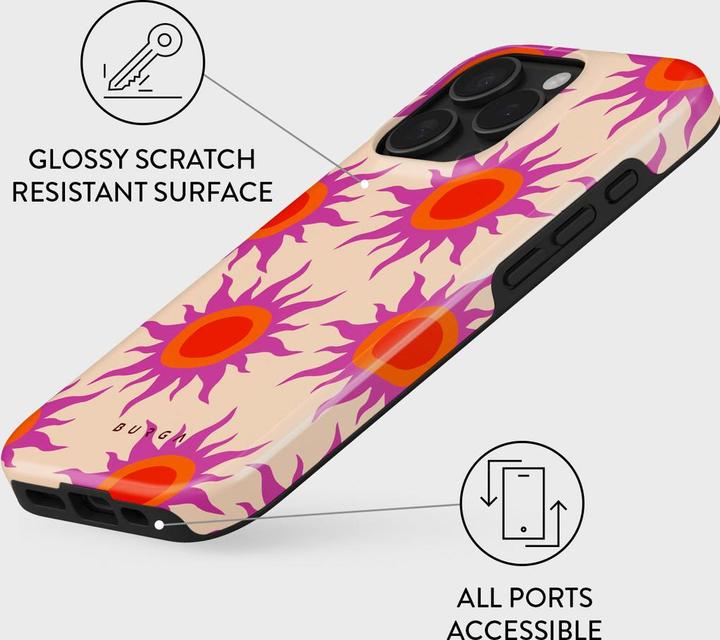 Produktbild Burga Tough Case Apple iPhone 16 Pro - Sunset Glow (Apple iPhone 16 Pro)