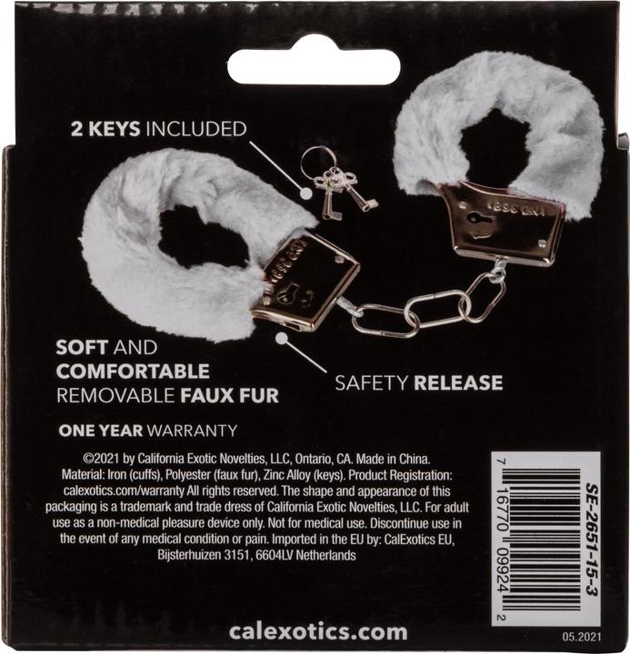 Immagine prodotto CalExotics Polsini pelosi giocosi - Bianco