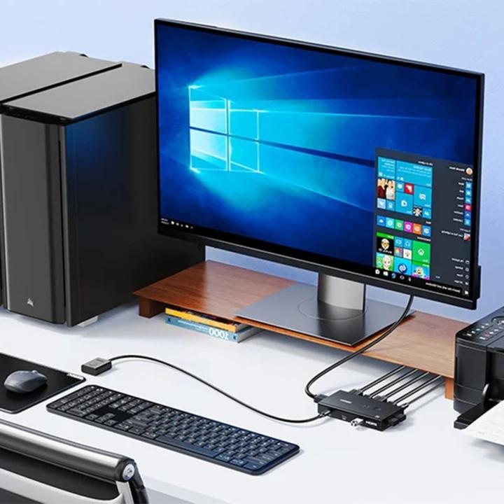 Actual product image Ugreen Switch 2in1 KVM AK502 HDMI 2.0