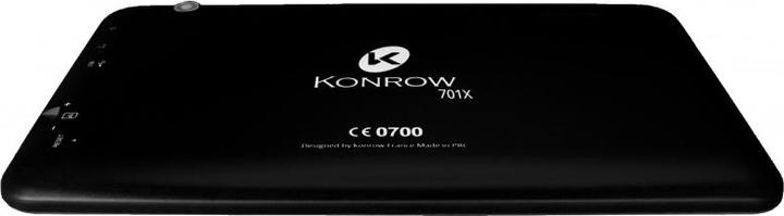 Actual product image Konrow K-Tab 701x - Android 6.0 Tablet - 7" Screen - 8GB - Wifi - Black (7", Black)