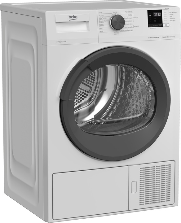 Actual product image Beko DRXS737AI tumble dryer Free installation Front loading 7 kg A++ (7 kg, Right)