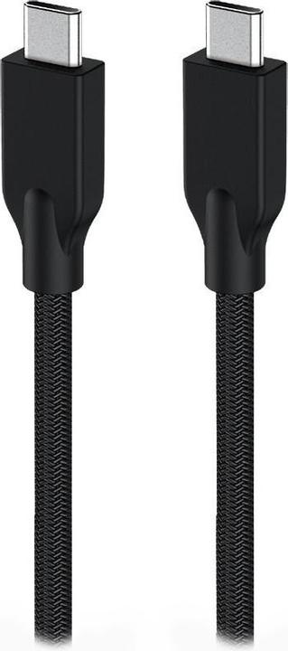 Actual product image Genius ACC-C2CC-3A USB-C to USB-C 3A PD60W charging cable & data 1.5m black (1.50 m, USB 2.0, 60 W)