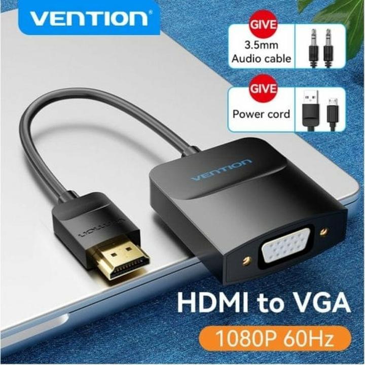 Image du produit Vention Câble convertisseur HDMI vers VGA 0.15M (15 cm)