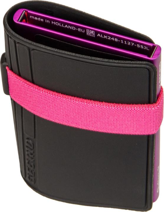 Actual product image Secrid Bandwallet TPU Wallet, black/pink
