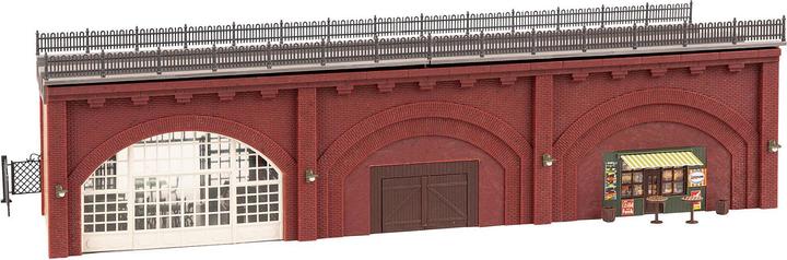 Actual product image Faller Arcades with shops and interiors