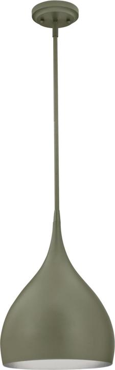 Westinghouse Pendant Lamp Drop Matt Grey / Silver with 1 Lamp (E27)