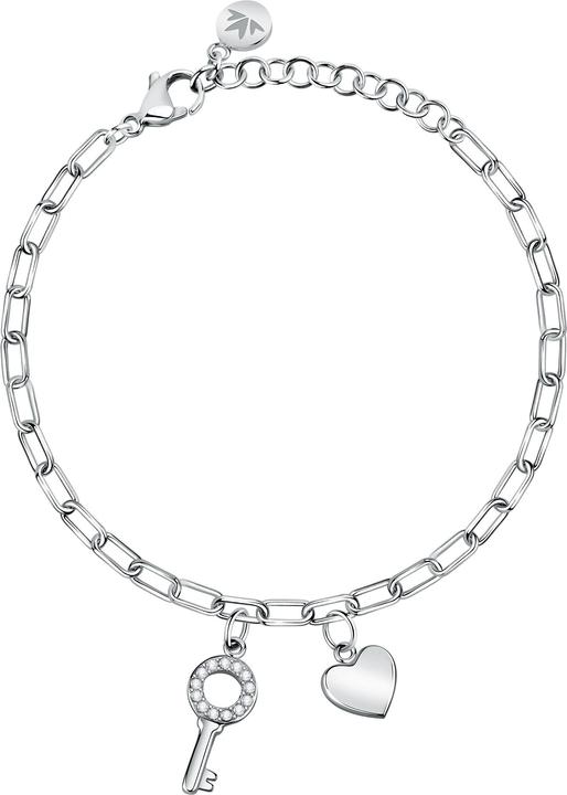 Produktbild Morellato Original steel bracelet with Passioni SAUN16 pendants (L) (Stahl)