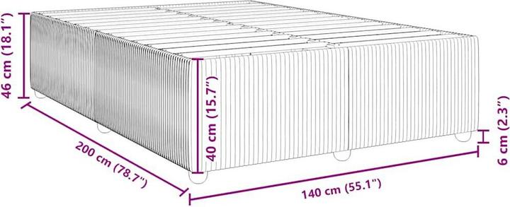 Image du produit VidaXL Lanita (140 x 200)