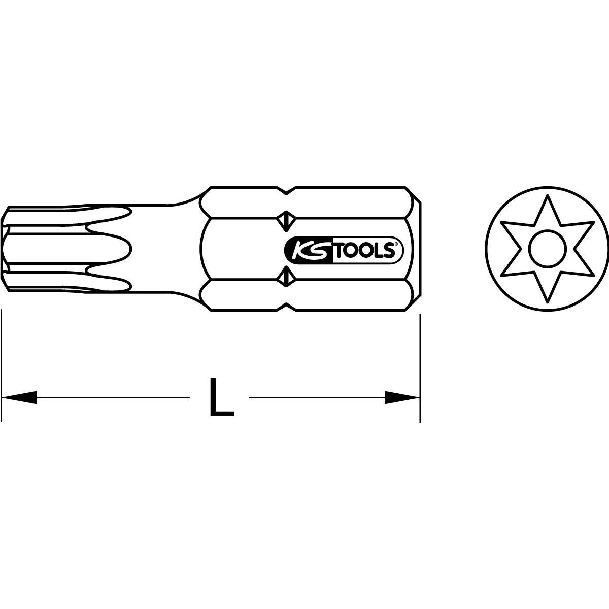 Thumbnail - KS Tools, Bits, 911.3694 (TB30)