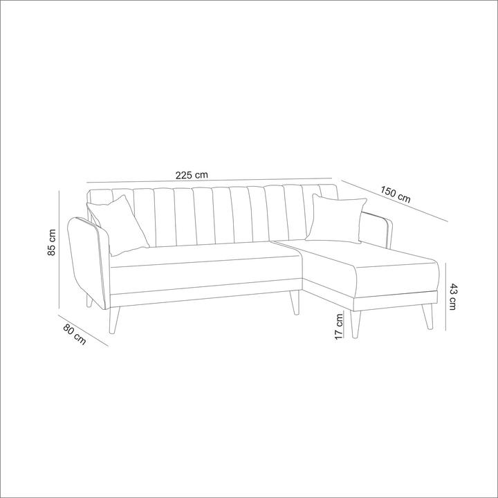Produktbild Atelier del Sofa Paityn (Ecksofa)