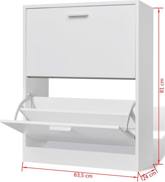 Produktbild vidaXL Schuhregal