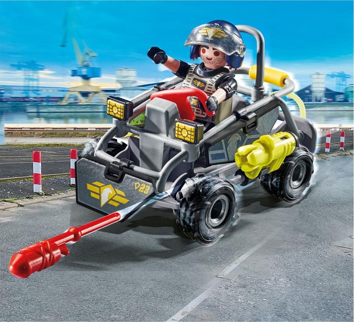 Actual product image Playmobil SWAT figure set (71146, Playmobil City Action)