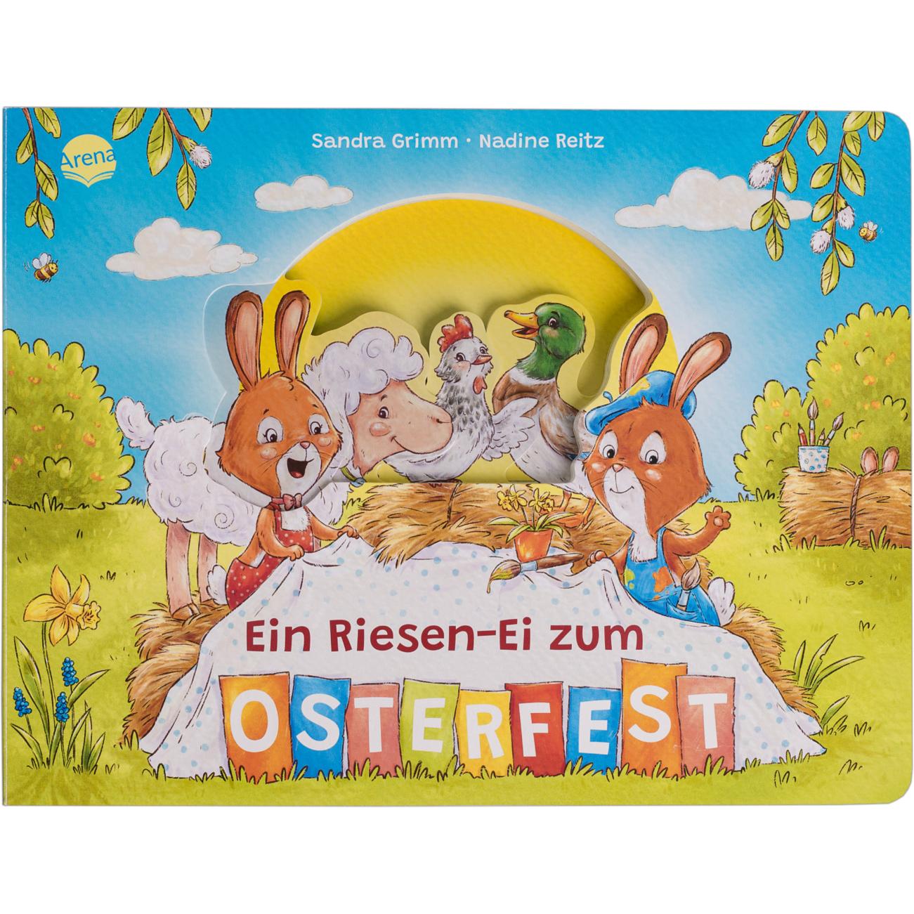 Ein Riesen-Ei zum Osterfest, Kinderbücher von Nadine Reitz, Sandra Grimm