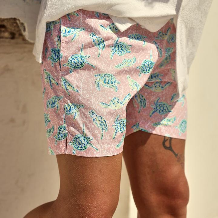 Immagine prodotto Moustard Pantaloncini da bagno a forma di tartarughe marine (XL)