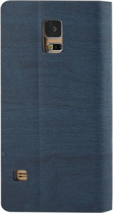 Produktbild König Design Design Handytasche für Samsung Galaxy S5 / S5 Neo dunkelblau (Samsung Galaxy S5, Samsung Galaxy S5 Neo)