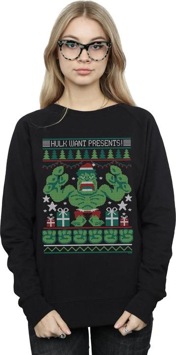 Immagine prodotto Hulk Want Presents Fair Isle Felpa Donna (XL)