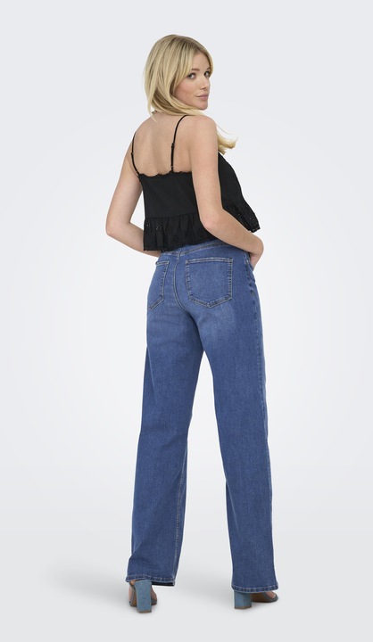 Produktbild Only ONLJUICY Hohe Taille Weiter Beinschnitt Jeans Jeans mit weitem Bein (W28/L32)