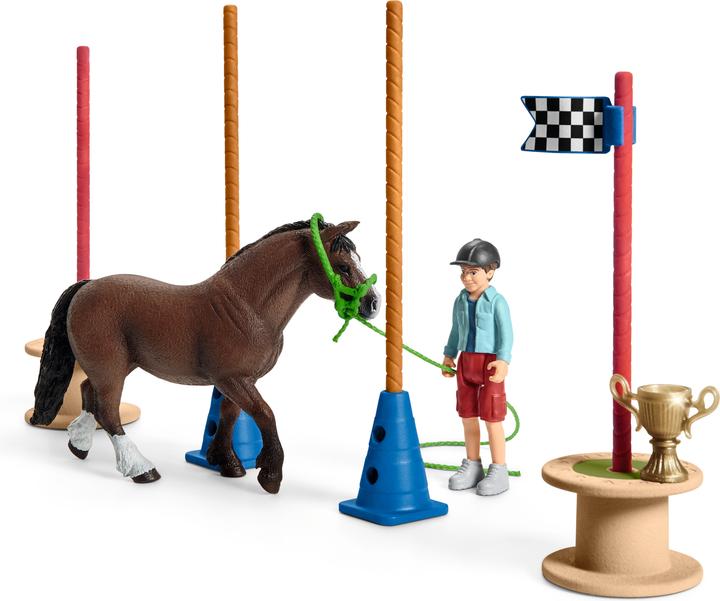 Produktbild Schleich Pony Agility Rennen