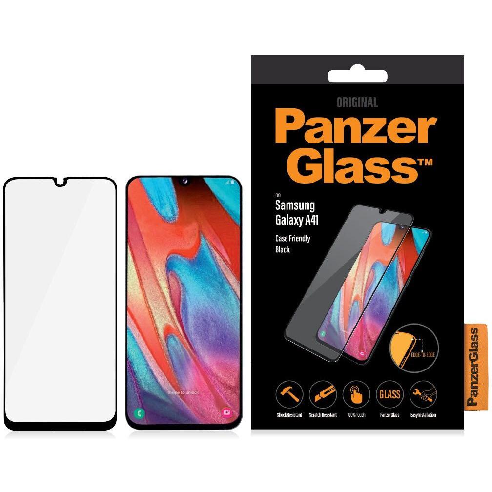 Thumbnail - PanzerGlass Edge to Edge (1 Stück, Samsung Galaxy A41), Smartphone Schutzfolie, Schwarz