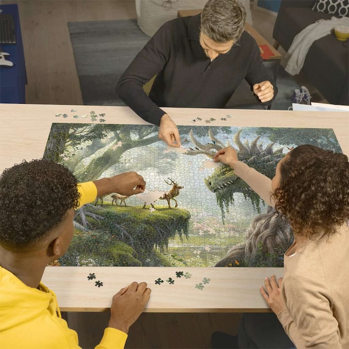 Actual product image Ravensburger The forest dragon awakens (3000 pieces)