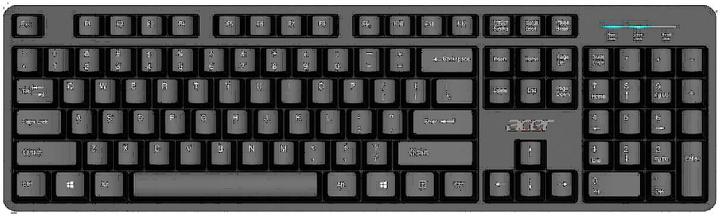 Actual product image Acer USB Wired Keyboard (Eng. Int., Cable)