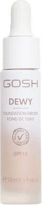 Produktbild Gosh Copenhagen Dewy Foundation Drops 006 Medium - 15ml