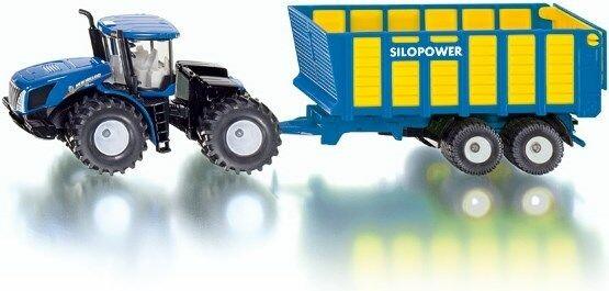 Actual product image Siku New Holland articulated trailer with silage wagon