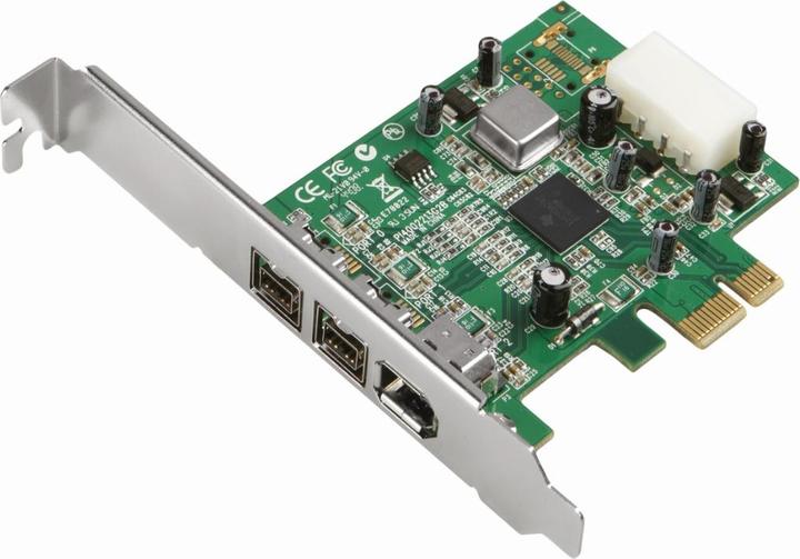 Actual product image Dawicontrol DC-FW800 FireWire PCIe host adapter