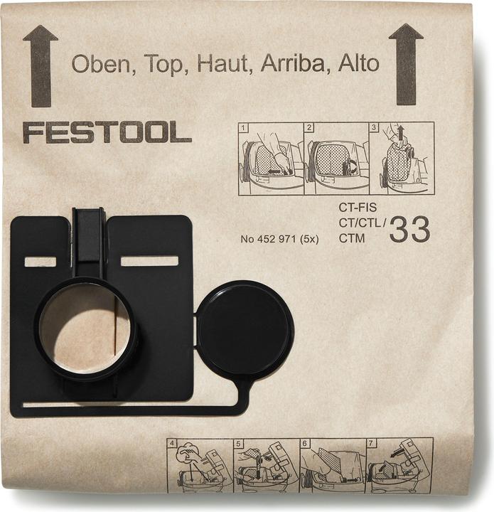 Image du produit Festool Sac filtre FIS-CT 33/5