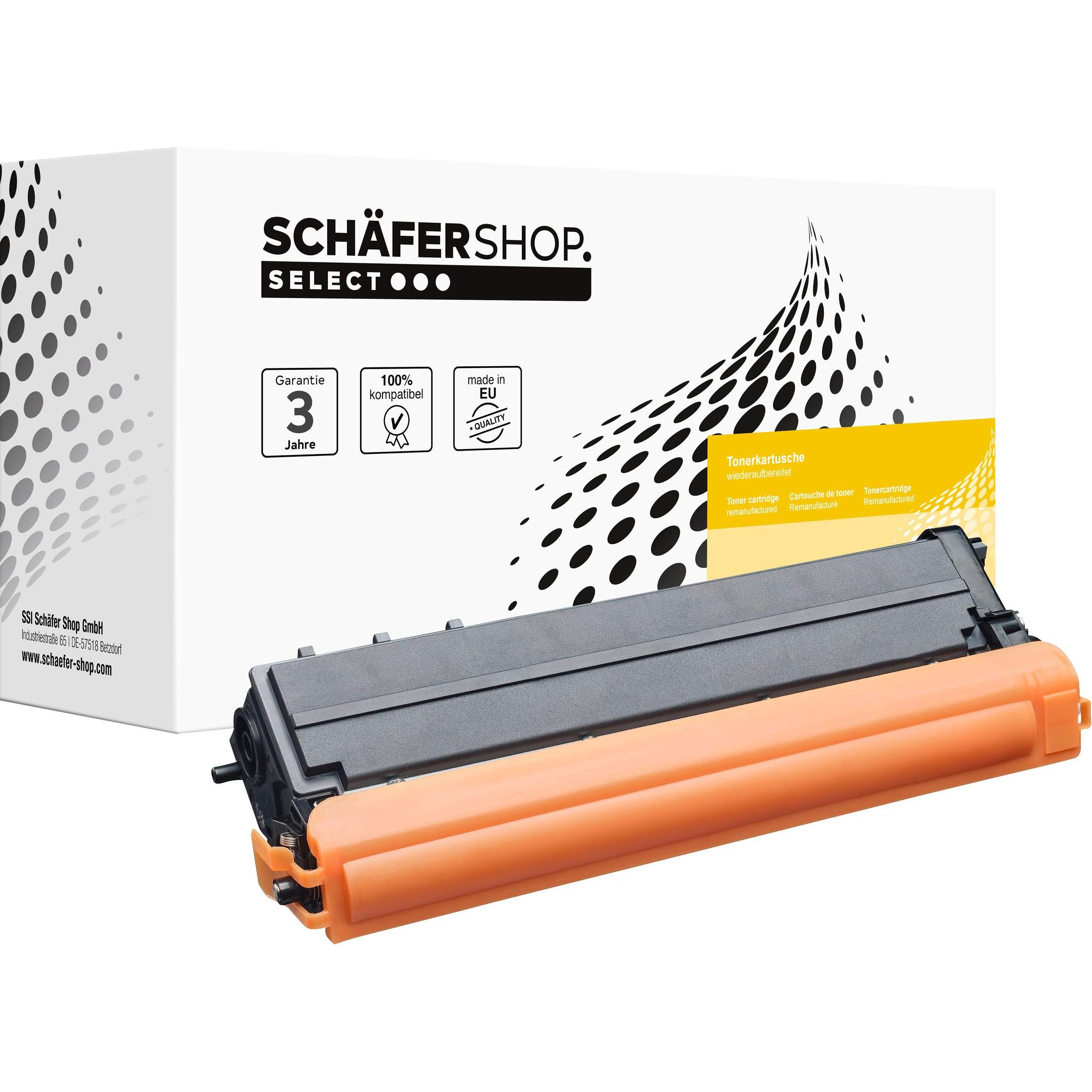 Schäfer Shop, Toner, Select Toner baugleich mit Brother TN-421BK, ca. 3000 Seiten, schwarz (BK)