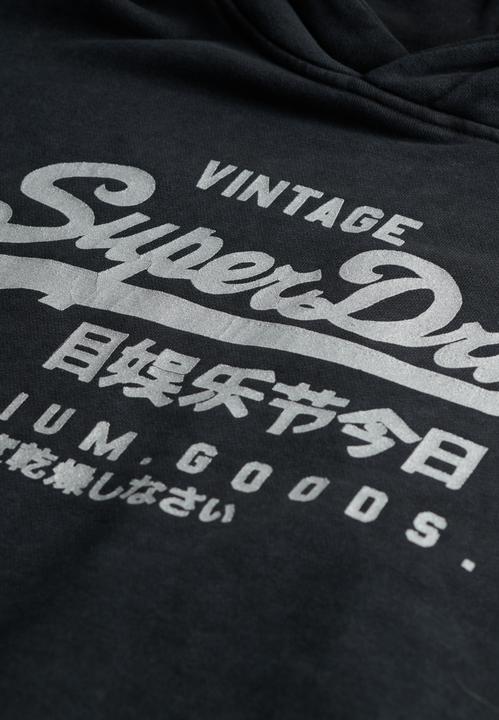 Produktbild Superdry Lässiges Vintage Hoodie mit Metallic-Logo (XL)
