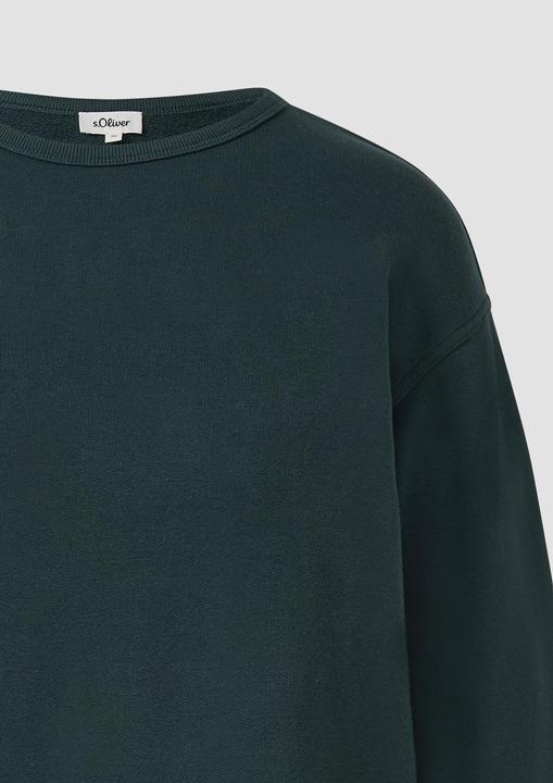 Produktbild s.Oliver Sweatshirt Sweatshirt im Relaxed Fit mit Rollsaum (32)