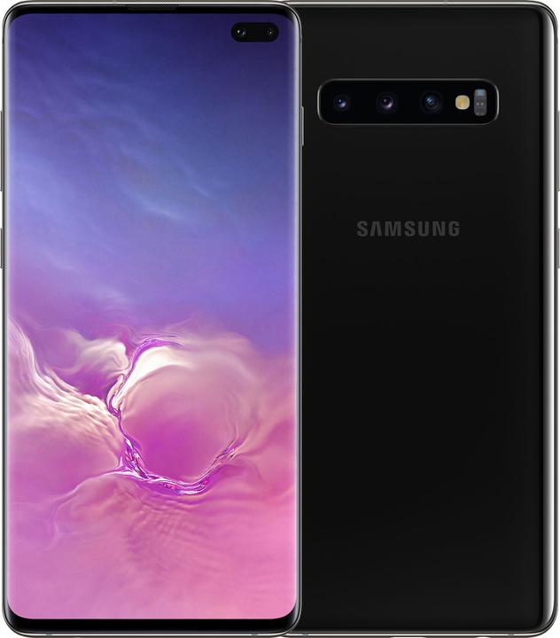 Produktbild Samsung Galaxy S10 DE-Version (512 GB, Prism Black, 6.10", Hybrid Dual SIM, 16 Mpx, 4G)