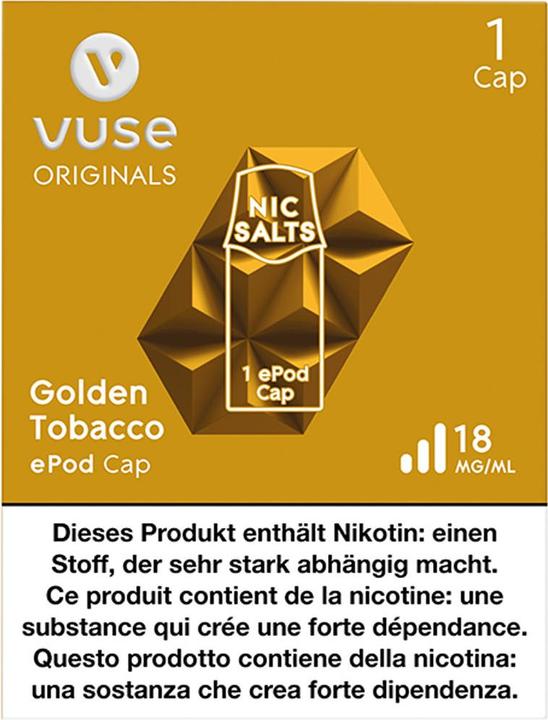 Image du produit Vuse Tabac doré (Neutre)