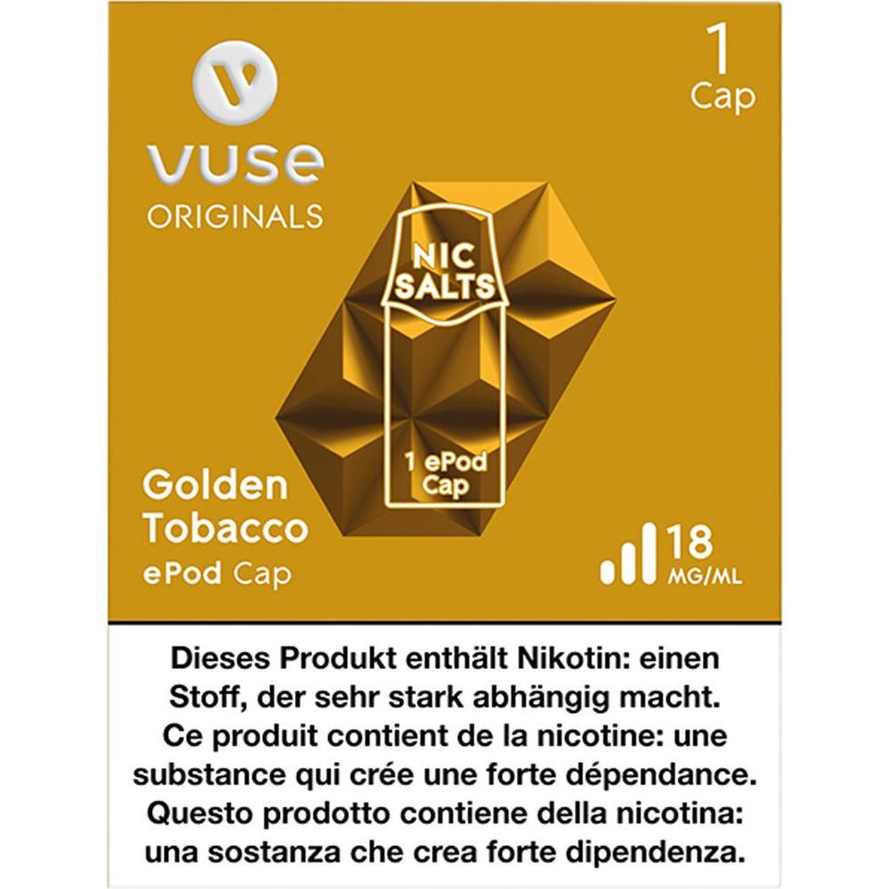 Vuse Golden Tobacco - buy at Galaxus - Galaxus Vuse Golden Tobacco - buy at Galaxus - Galaxus