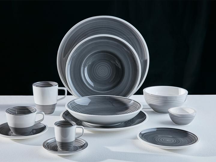 Immagine prodotto Villeroy & Boch Piatto da pane Manufacture gris (1 x, 17 cm)