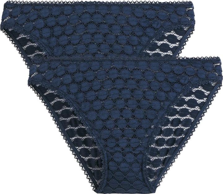 Image du produit La Redoute Collections Lot de 2 slips en dentelle Meylo (44, lot de 2)